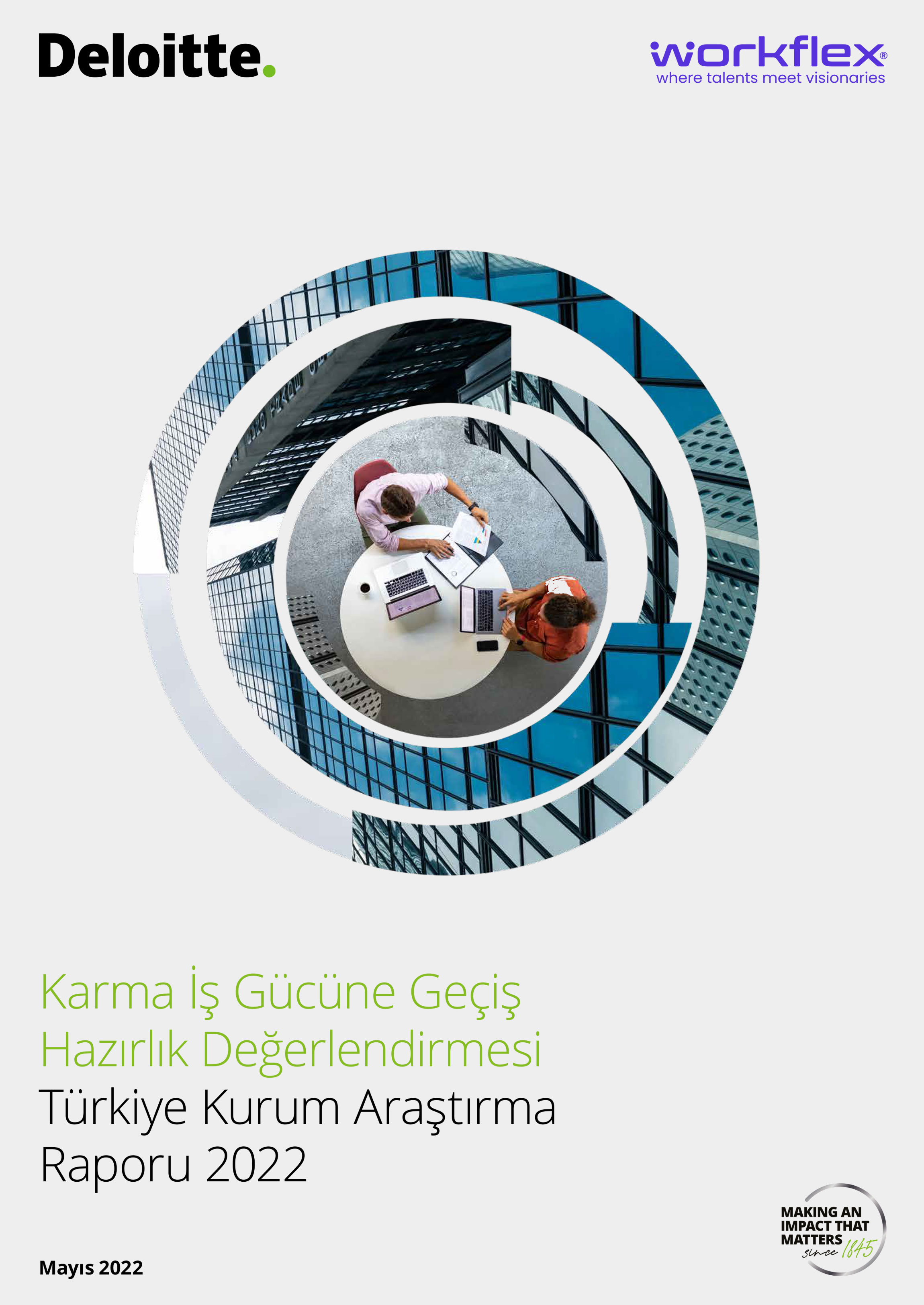 Karma İş Gücüne Geçiş Hazırlık Değerlendirmesi Kurum Araştırma Raporu Türkiye 2022